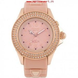 Kyboe Rose Gold Beige Silicone SWAROVSKI WATCH